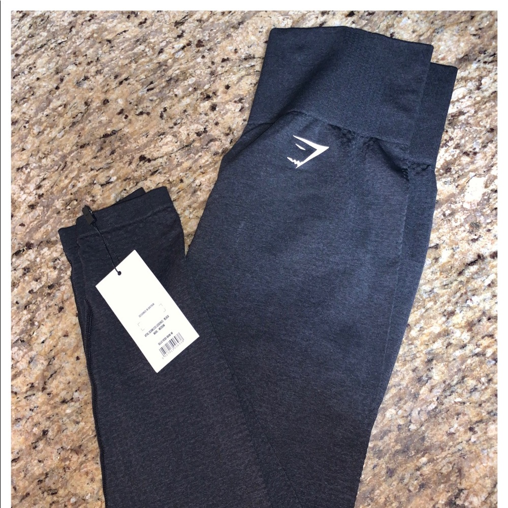 ✨Gymshark Vital Seamless Black Marl ✨